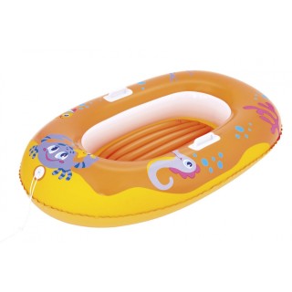 BESTWAY oranžový nafukovací ponton 119cm x 79cm