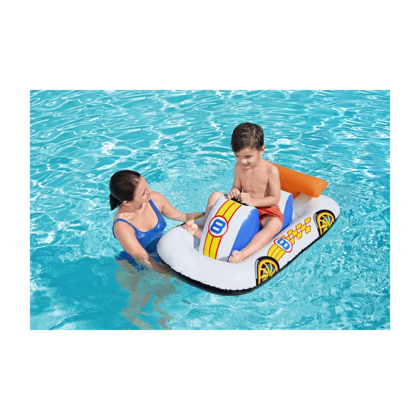 Sportovní vůz BESTWAY 110x75cm ponton
