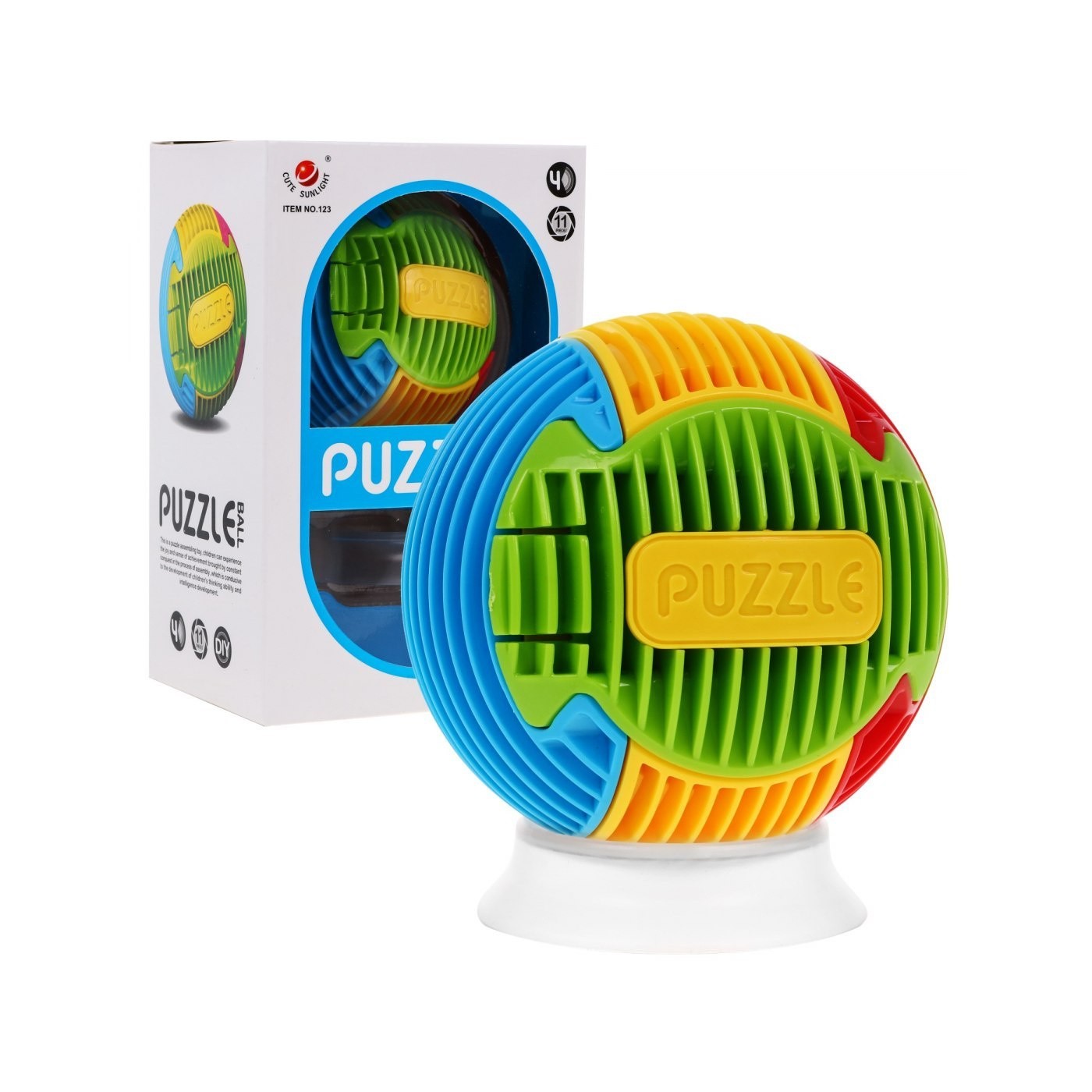 Skládací koule puzzle bloky