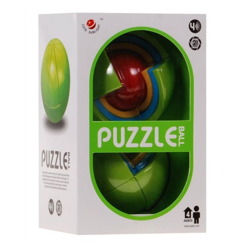 Prostorové 3D kuličkové puzzle pro děti 4+ logická hra