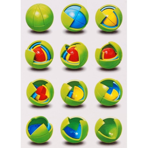 Prostorové 3D kuličkové puzzle pro děti 4+ logická hra
