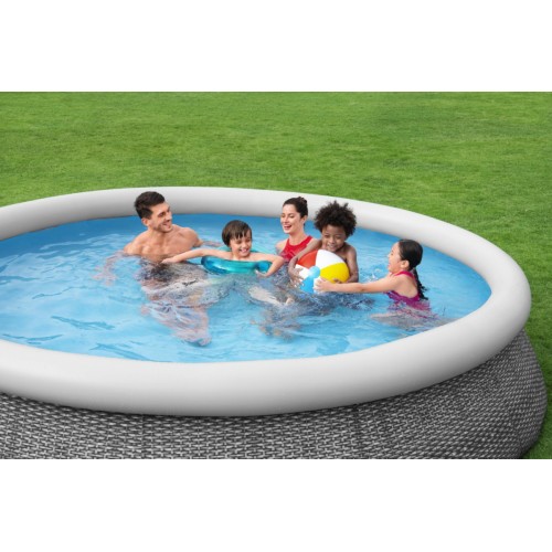 12ft rozšiřující bazén 366x76cm šedý BESTWAY