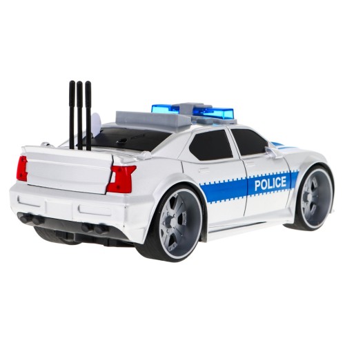 Interaktivní policejní vůz pro děti 3+ Policejní vůz model 1:16 Světla + Ozvěny