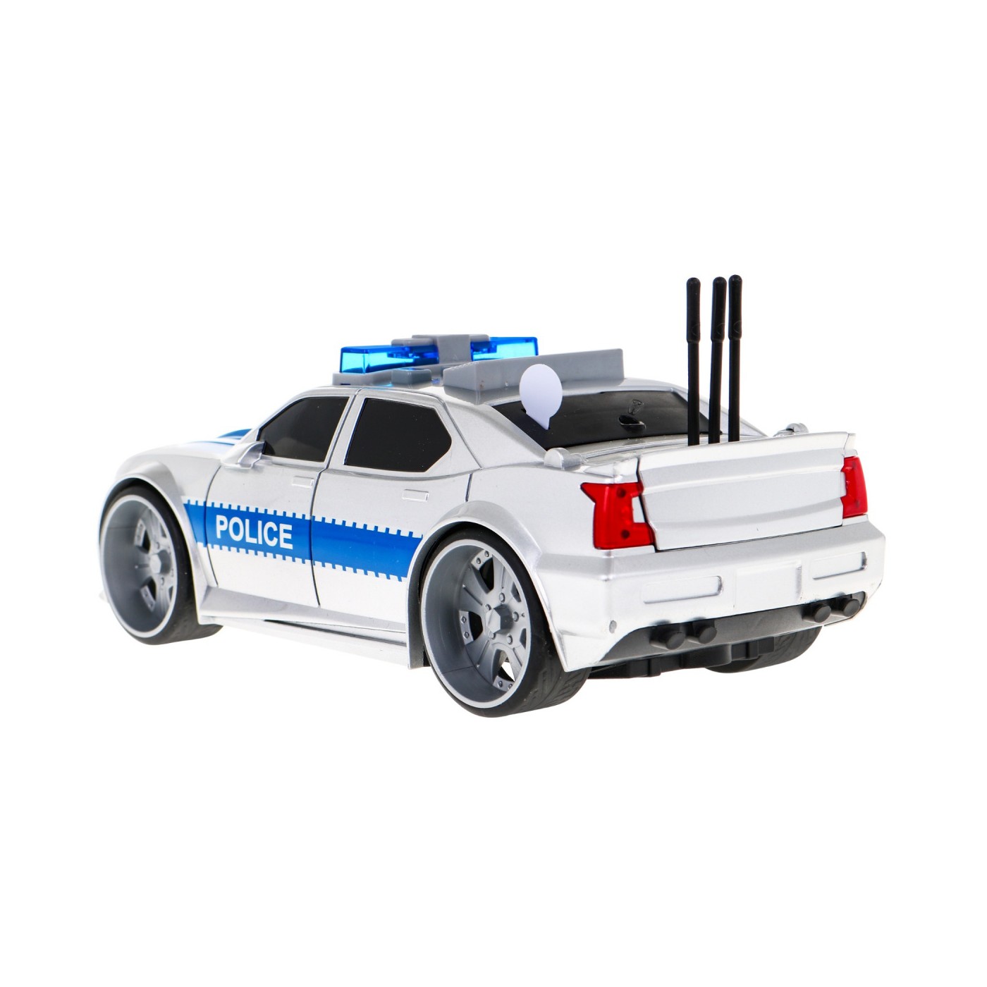 Interaktivní policejní vůz pro děti 3+ Policejní vůz model 1:16 Světla + Ozvěny