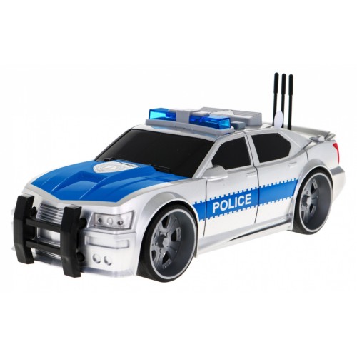 Interaktivní policejní vůz pro děti 3+ Policejní vůz model 1:16 Světla + Ozvěny