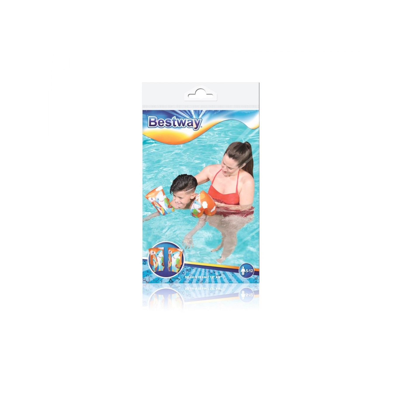 Dětské plavecké rukávy žraloci BESTWAY 30x15cm