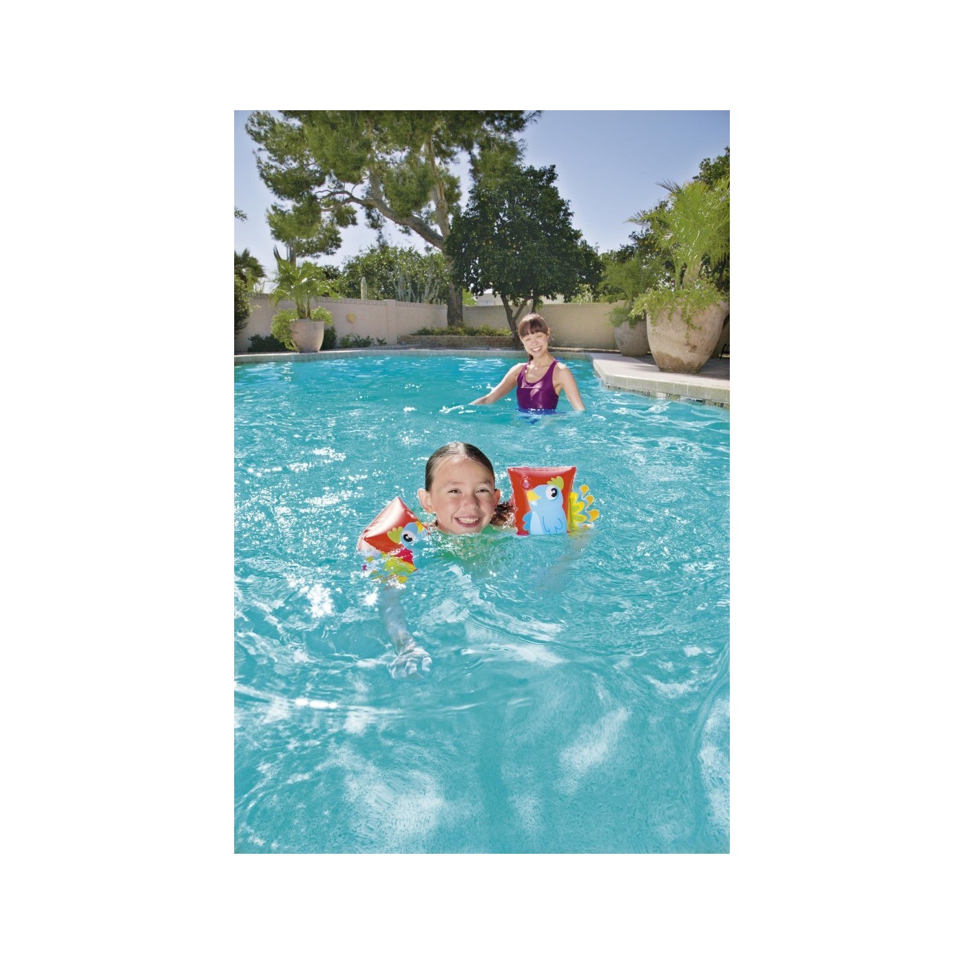 Dětské plavecké rukávky papoušci BESTWAY 23 cm x 15 cm 