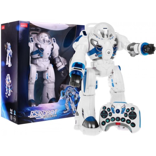 RS-Robot Spaceman bílý RASTAR Dálkové ovládání Cyborg + 2,4 GHz dálkové ovládání