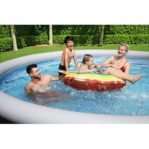 Rozšiřující bazén 13ft 396x84cm šedý BESTWAY