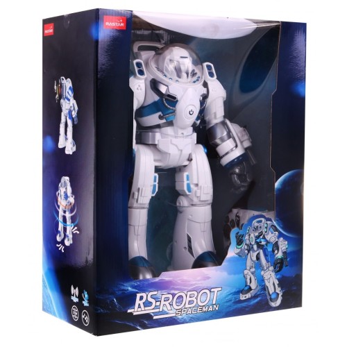 RS-Robot Spaceman bílý RASTAR Dálkové ovládání Cyborg + 2,4 GHz dálkové ovládání