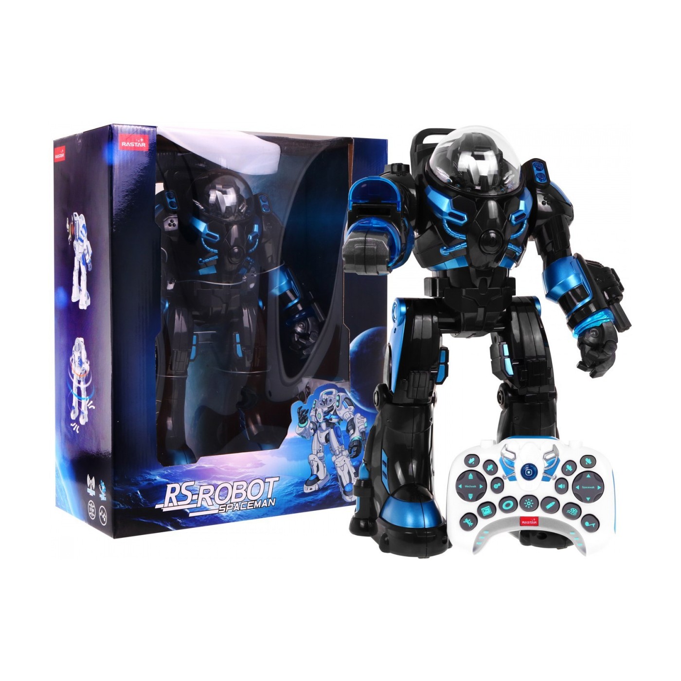 R/C RS ROBOT černý RASTAR