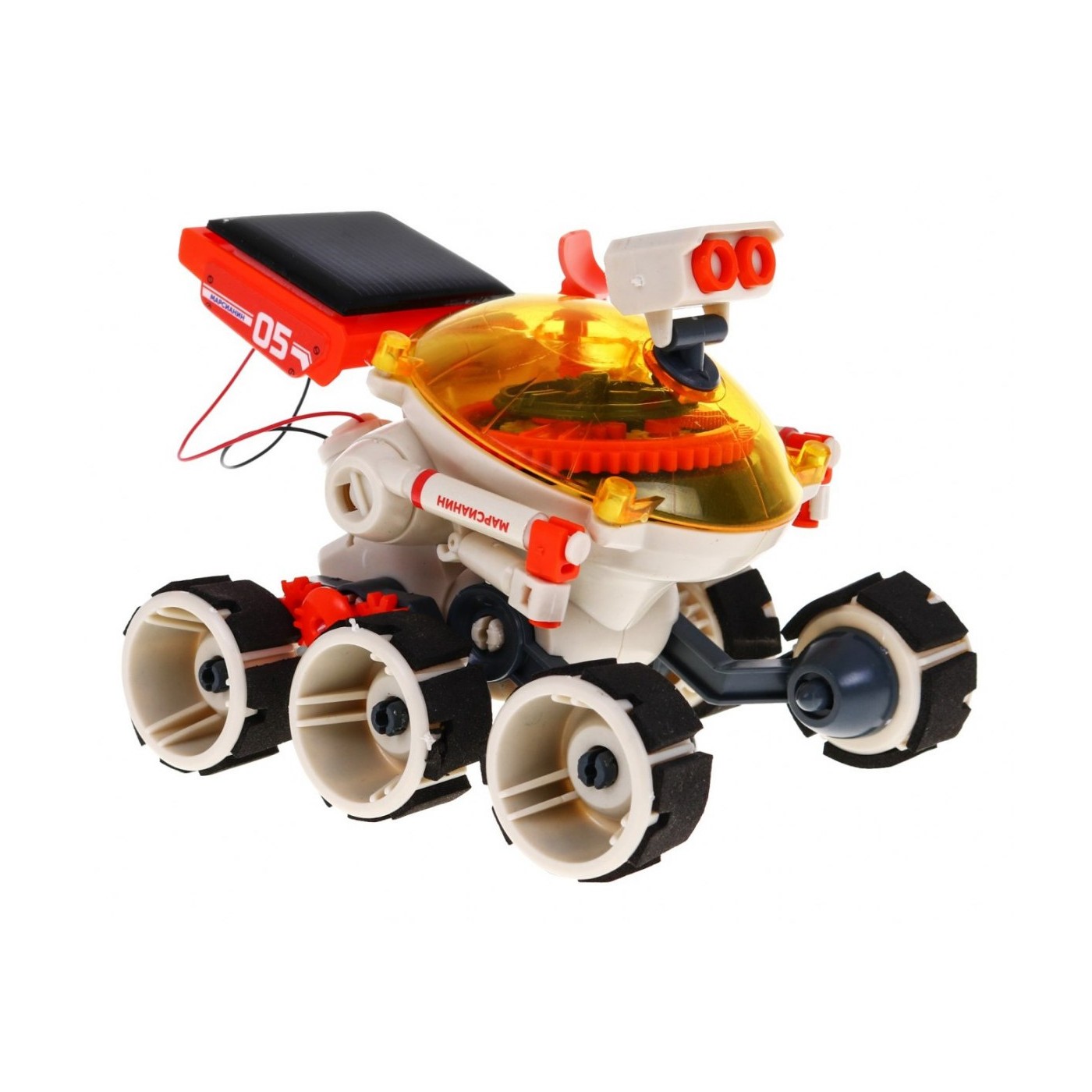 Jezdecká dětská solární robot 10+ DIY vzdělávací hračka
