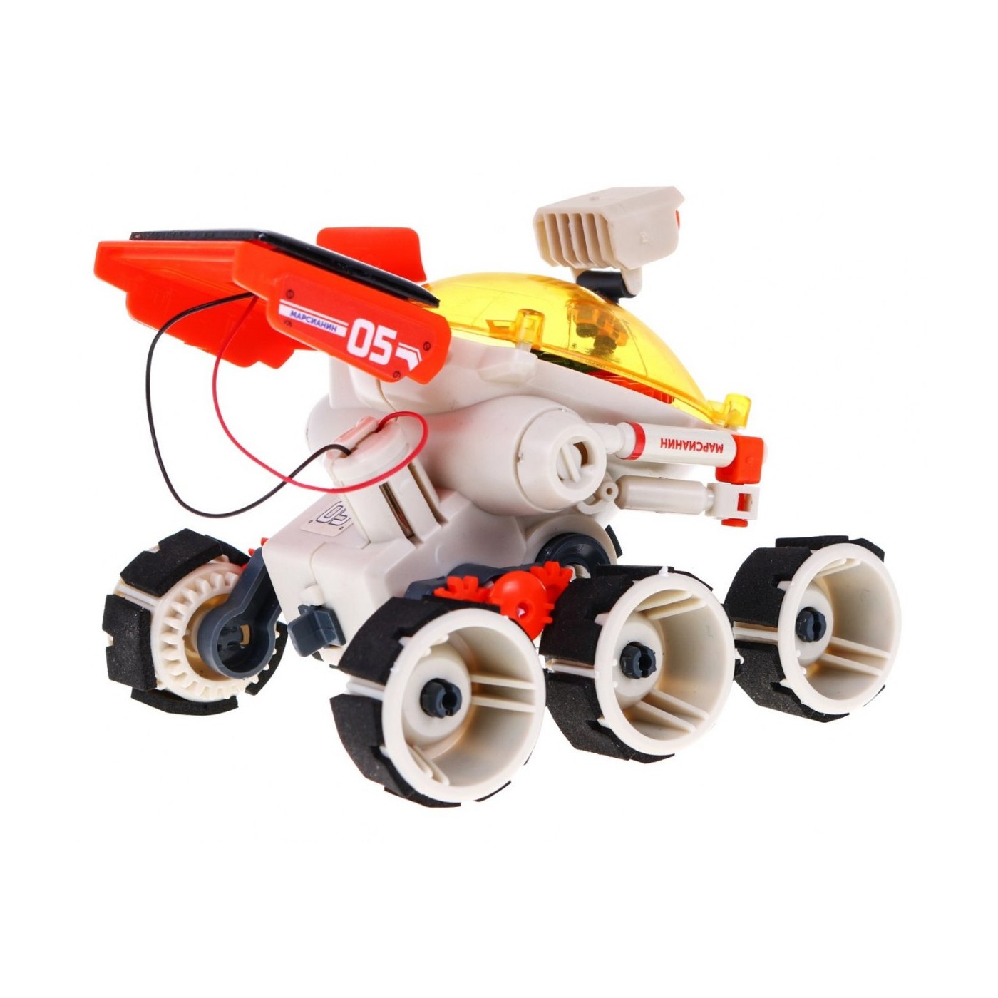 Jezdecká dětská solární robot 10+ DIY vzdělávací hračka
