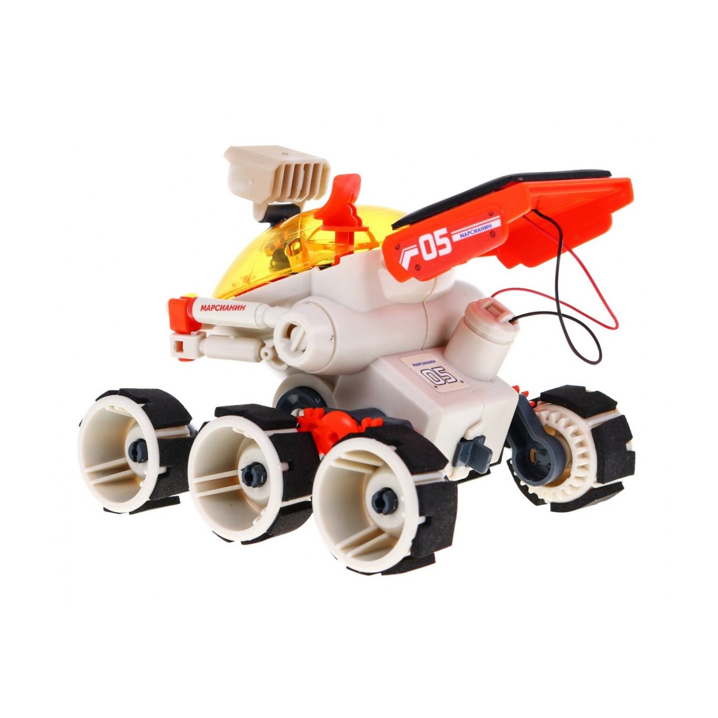 Jezdecká dětská solární robot 10+ DIY vzdělávací hračka