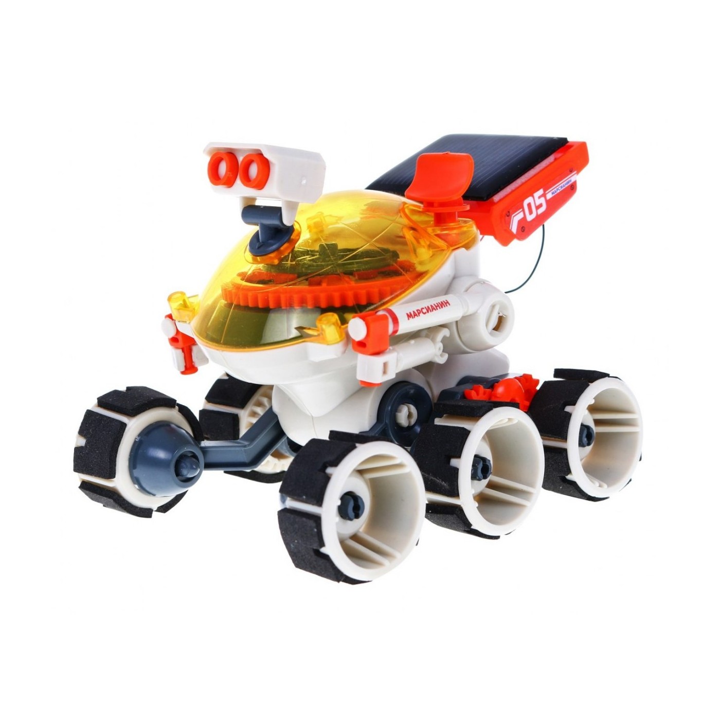 Jezdecká dětská solární robot 10+ DIY vzdělávací hračka
