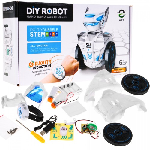Dětský robot pro ovládání chytrých hodinek 6+ gravitační mechanismus + interaktivní funkce