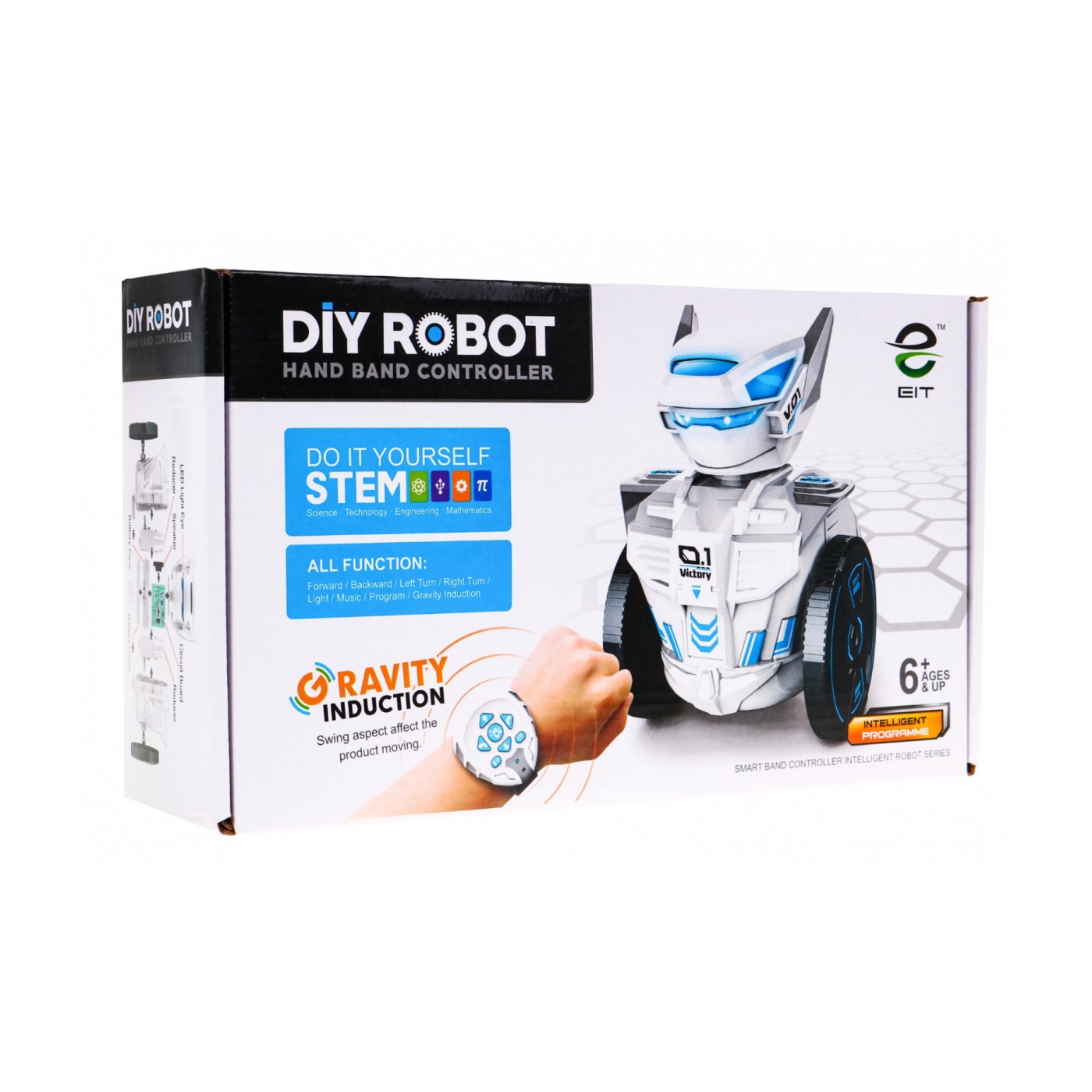 Dětský robot pro ovládání chytrých hodinek 6+ gravitační mechanismus + interaktivní funkce