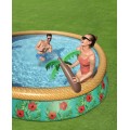 Roztahovací bazén se sprchou pro děti Tropical 457x84cm 15 stop BESTWAY