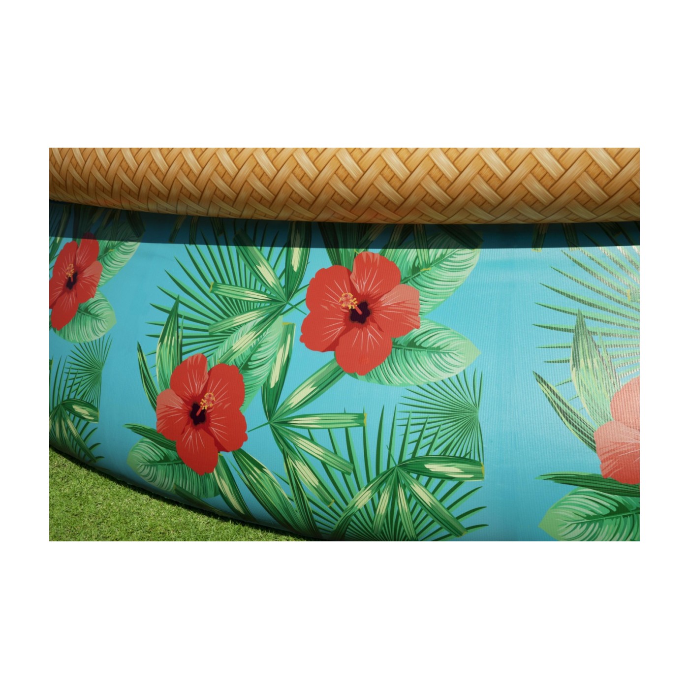 Roztahovací bazén se sprchou pro děti Tropical 457x84cm 15 stop BESTWAY