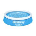 Rozšiřující bazén Fast Set 183x51 6 stop BESTWAY + opravárenská tyč