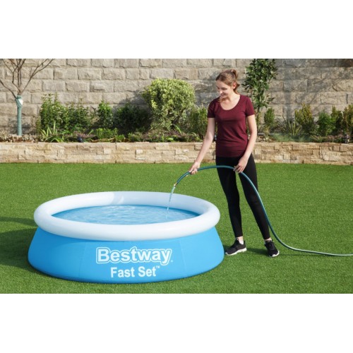Rozšiřující bazén Fast Set 183x51 6 stop BESTWAY + opravárenská tyč