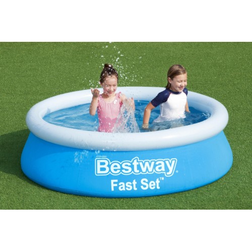 Rozšiřující bazén Fast Set 183x51 6 stop BESTWAY + opravárenská tyč