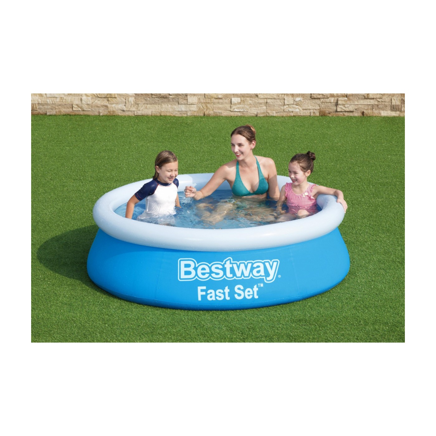 Rozšiřující bazén Fast Set 183x51 6 stop BESTWAY + opravárenská tyč