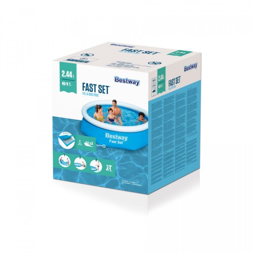 8ft expanzní bazén 244x61cm BESTWAY