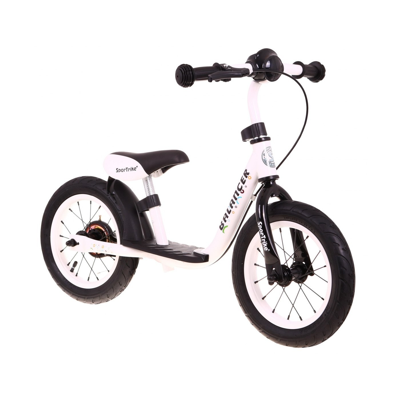 Běžecké kolo SporTrike Balancer pro děti Bílá První kolo, na kterém se naučíte jezdit