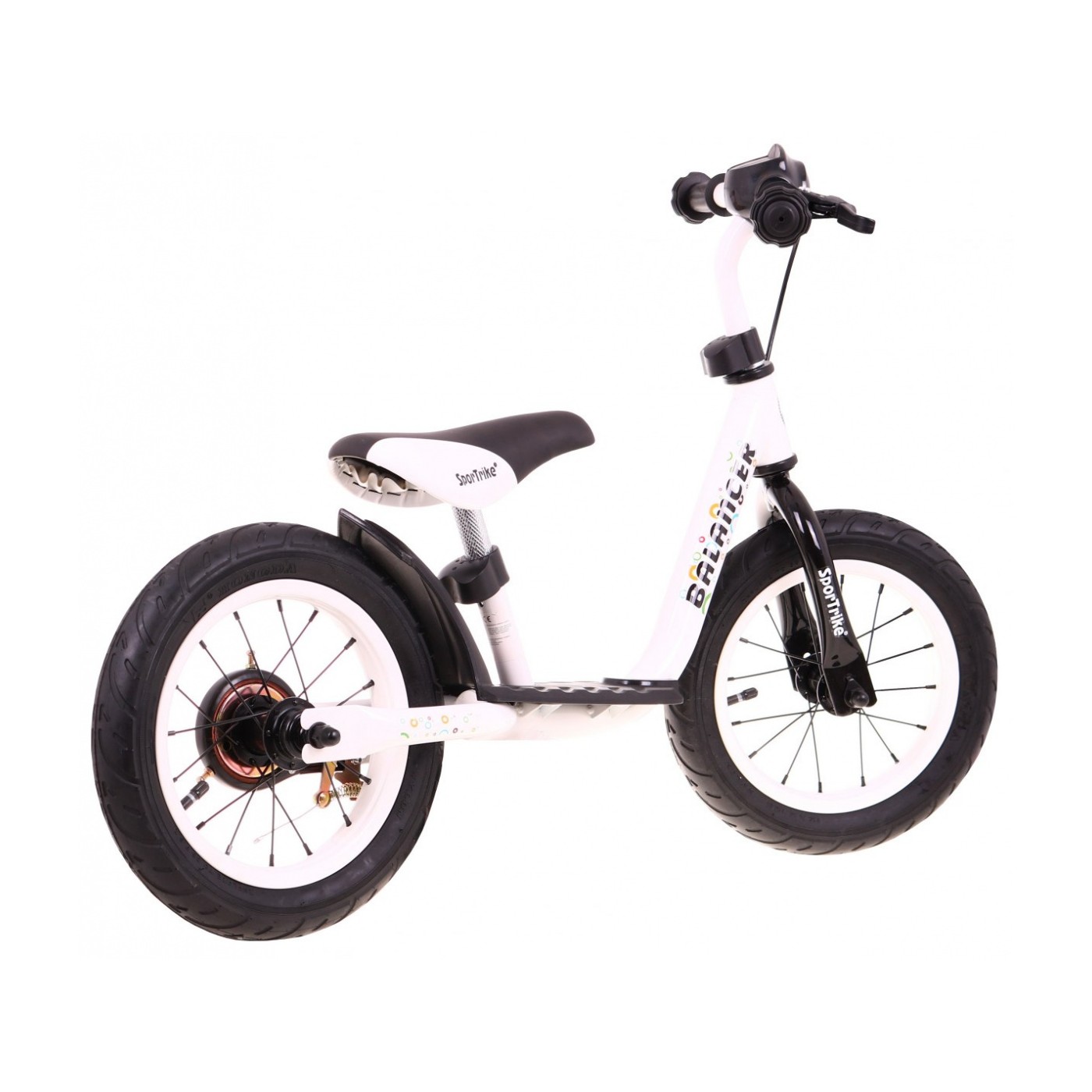 Běžecké kolo SporTrike Balancer pro děti Bílá První kolo, na kterém se naučíte jezdit