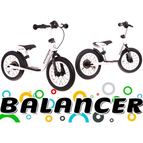 Běžecké kolo SporTrike Balancer pro děti Bílá První kolo, na kterém se naučíte jezdit