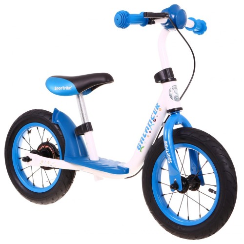 Běžecké kolo SporTrike Balancer pro děti Modrá První kolo, na kterém se naučíte jezdit