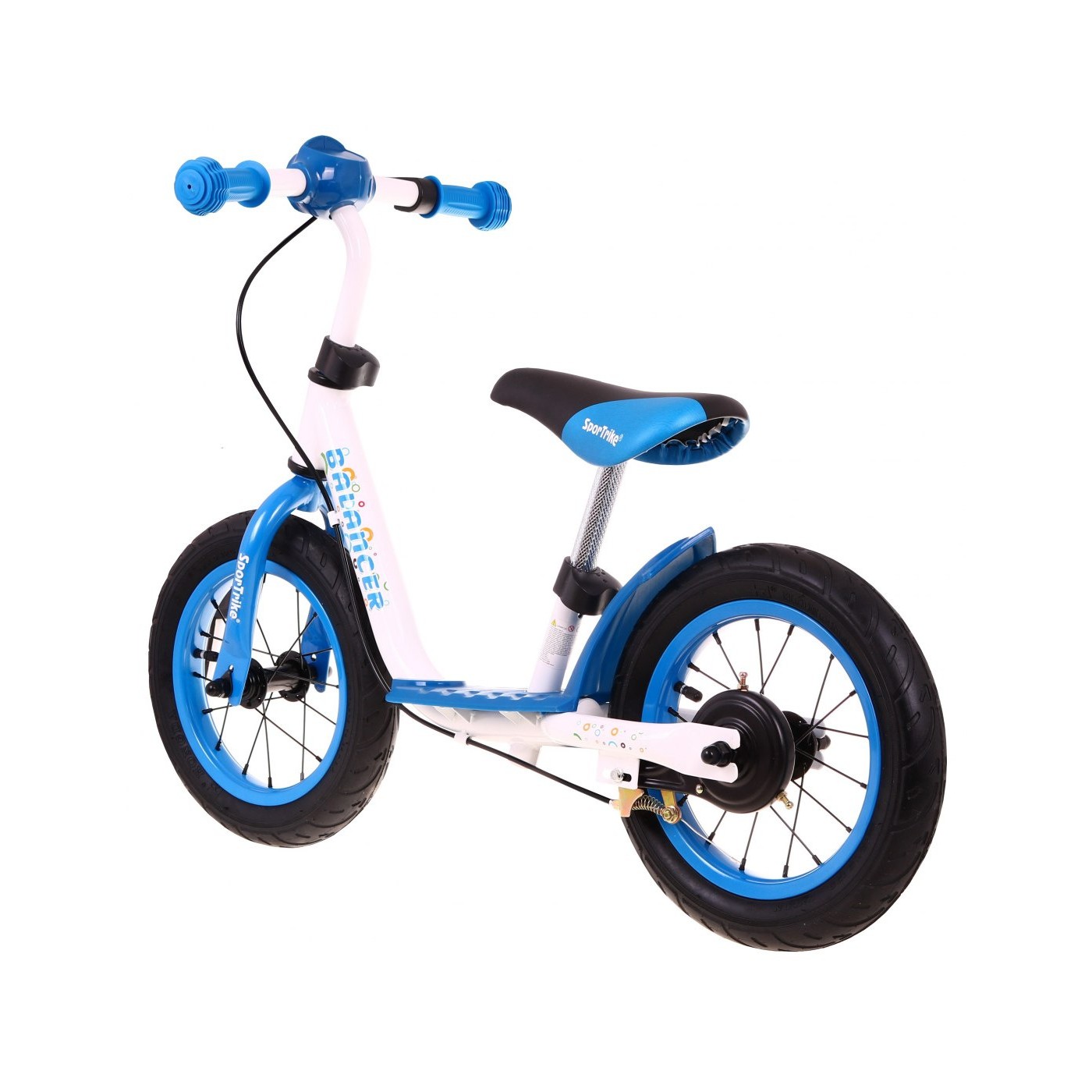 Běžecké kolo SporTrike Balancer pro děti Modrá První kolo, na kterém se naučíte jezdit