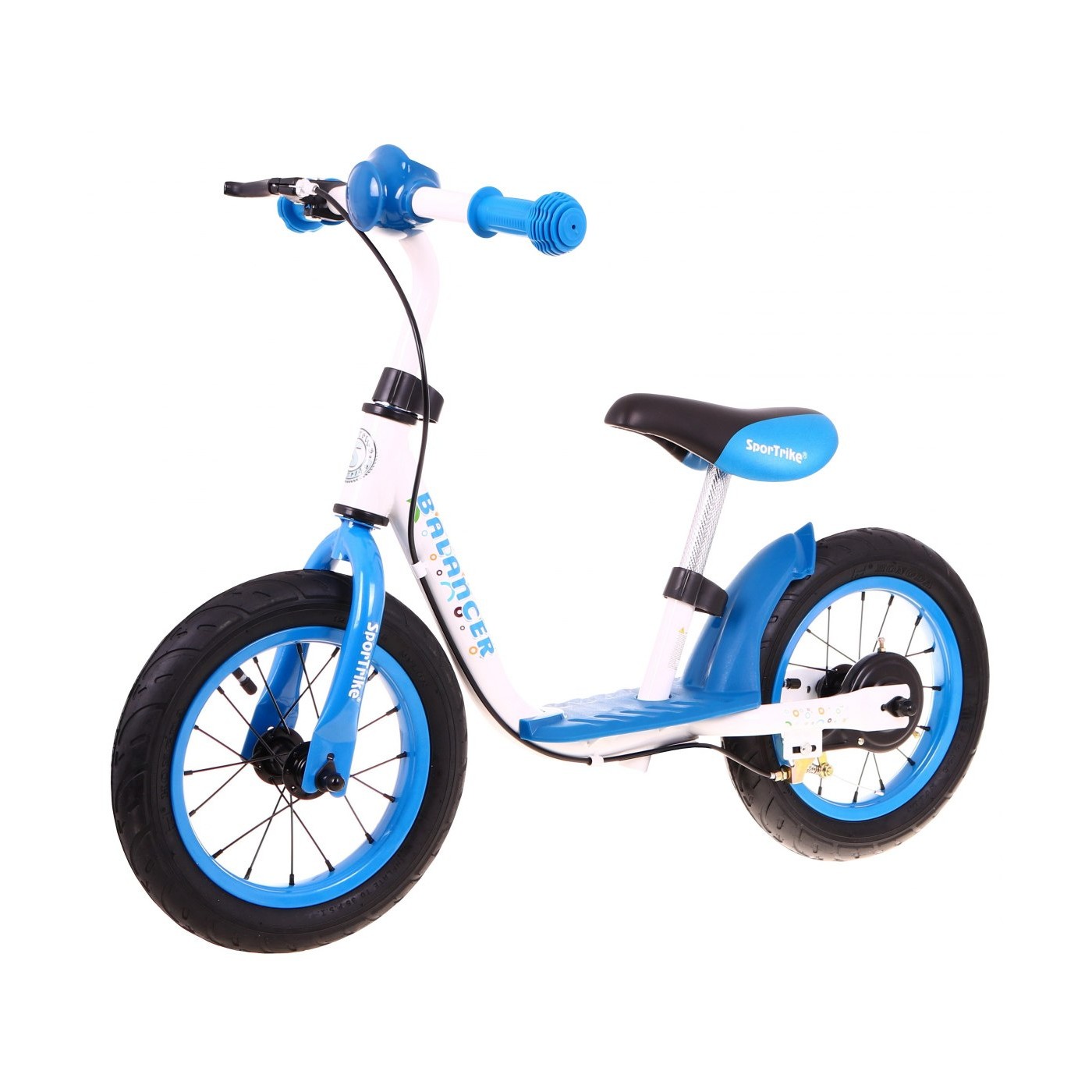 Běžecké kolo SporTrike Balancer pro děti Modrá První kolo, na kterém se naučíte jezdit