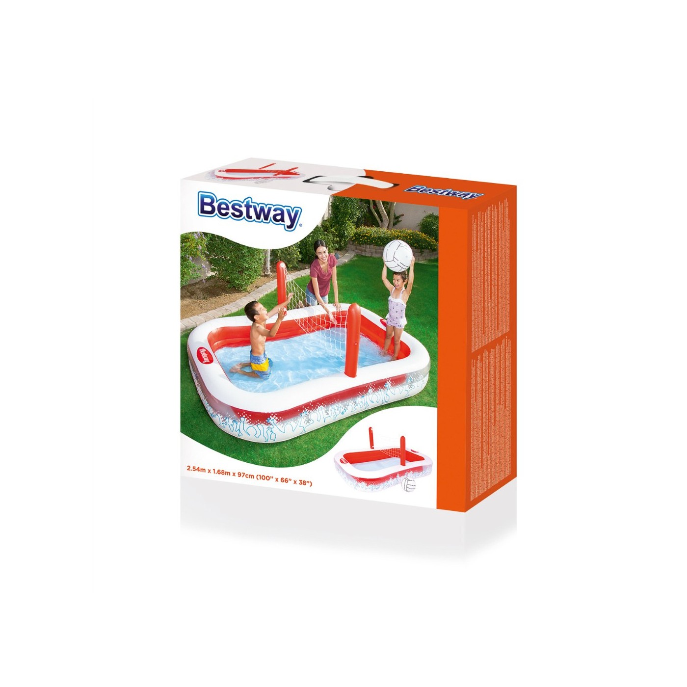 Volejbalový míč do bazénu 254 168 97 cm BESTWAY