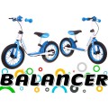 Běžecké kolo SporTrike Balancer pro děti Modrá První kolo, na kterém se naučíte jezdit