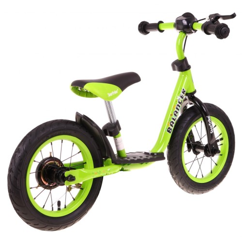 Běžecké kolo SporTrike Balancer pro děti zelená První kolo, na kterém se naučíte jezdit