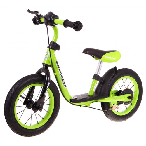 Běžecké kolo SporTrike Balancer pro děti zelená První kolo, na kterém se naučíte jezdit