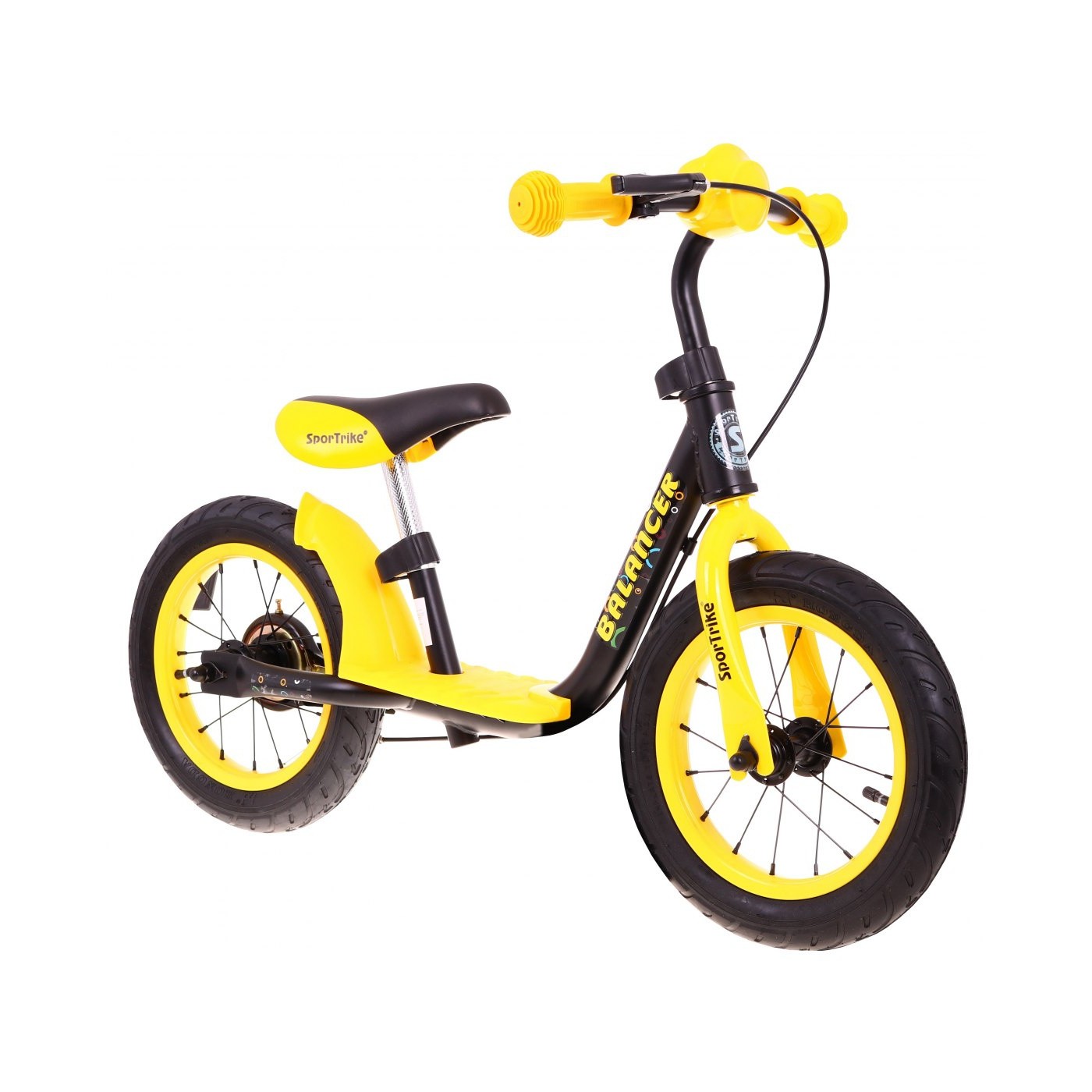 Běžecké kolo SporTrike Balancer pro děti Žlutá První kolo, na kterém se naučíte jezdit