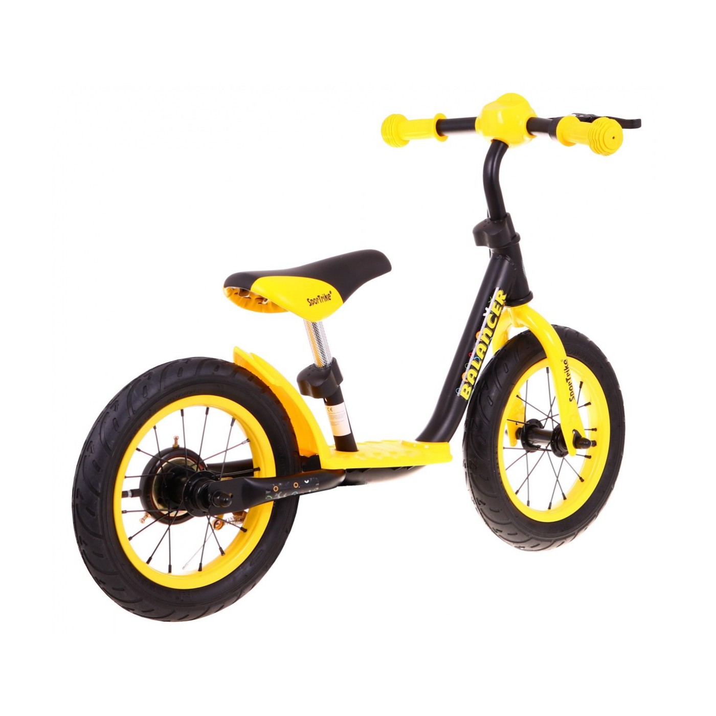 Běžecké kolo SporTrike Balancer pro děti Žlutá První kolo, na kterém se naučíte jezdit