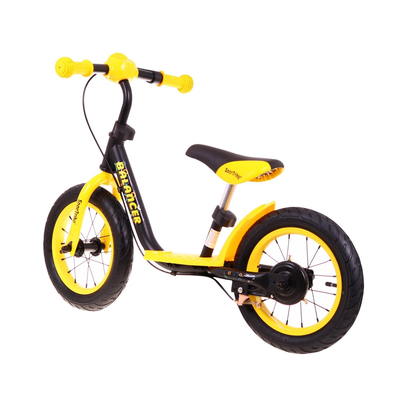 Běžecké kolo SporTrike Balancer pro děti Žlutá První kolo, na kterém se naučíte jezdit