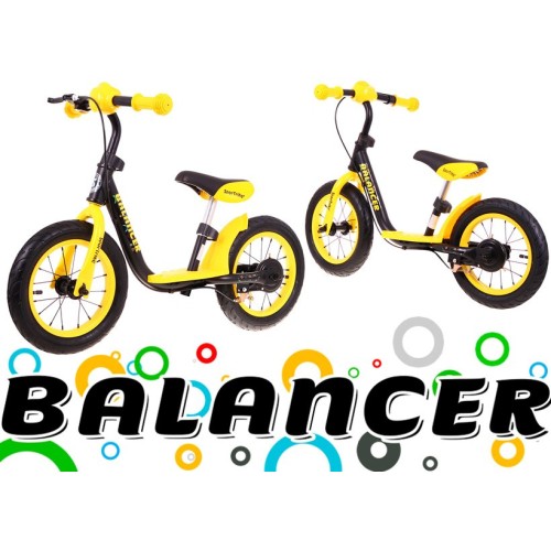 Běžecké kolo SporTrike Balancer pro děti Žlutá První kolo, na kterém se naučíte jezdit