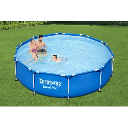 Bazén s lištou 305X76 BESTWAY 3v1 + Pumpa + Filtr
