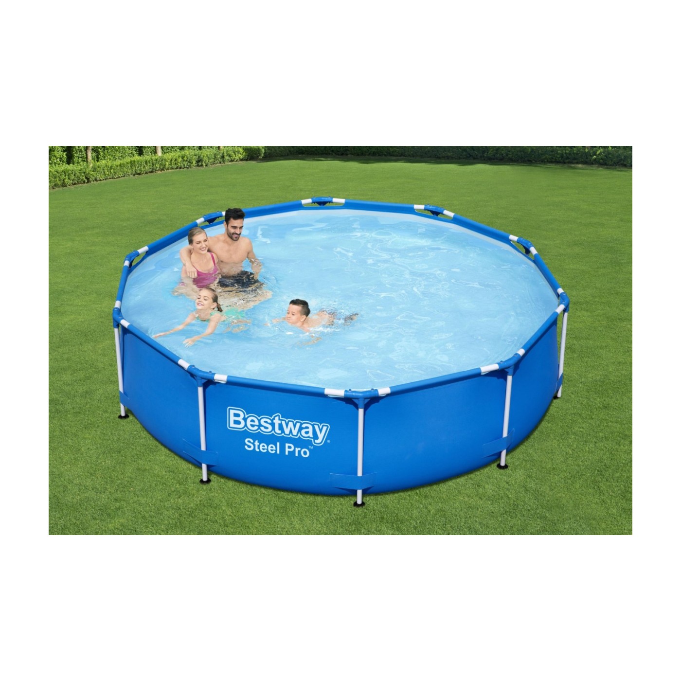 Bazén s lištou 305X76 BESTWAY 3v1 + Pumpa + Filtr