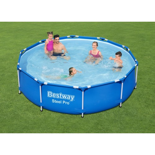Bazén s lištou 305X76 BESTWAY 3v1 + Pumpa + Filtr