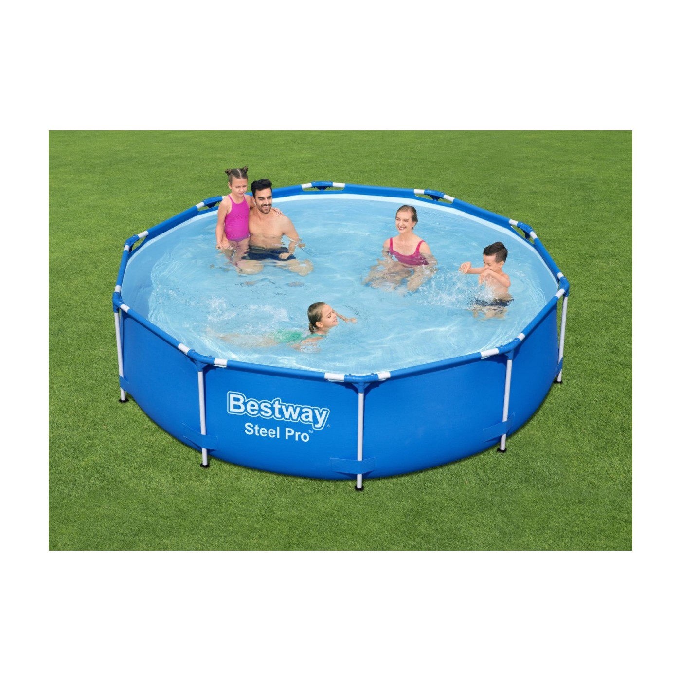 Bazén s lištou 305X76 BESTWAY 3v1 + Pumpa + Filtr