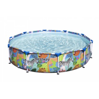Dětský bazén Steel Pro World Animal BESTWAY 305X66CM 10 stop