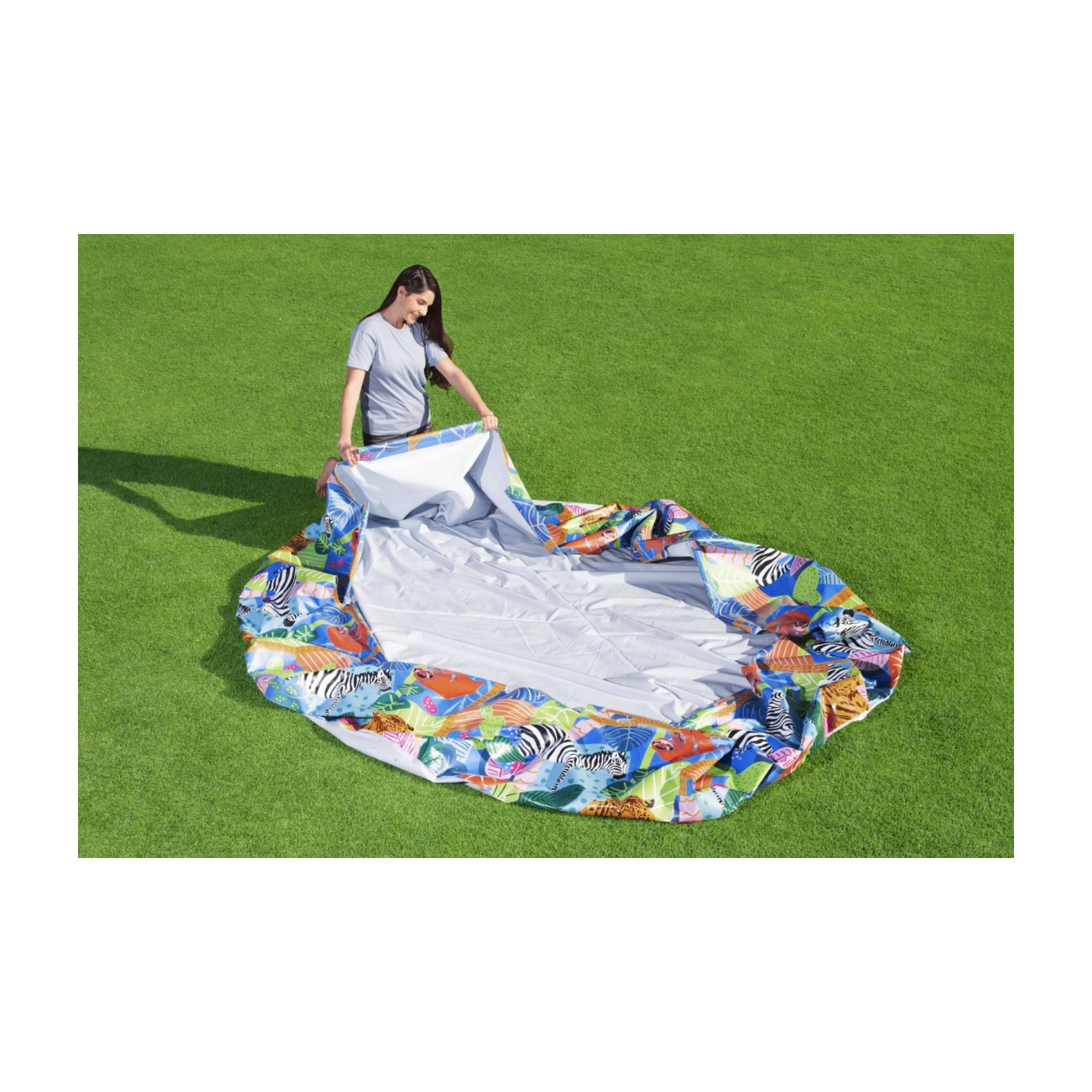 Dětský bazén Steel Pro World Animal BESTWAY 305X66CM 10 stop