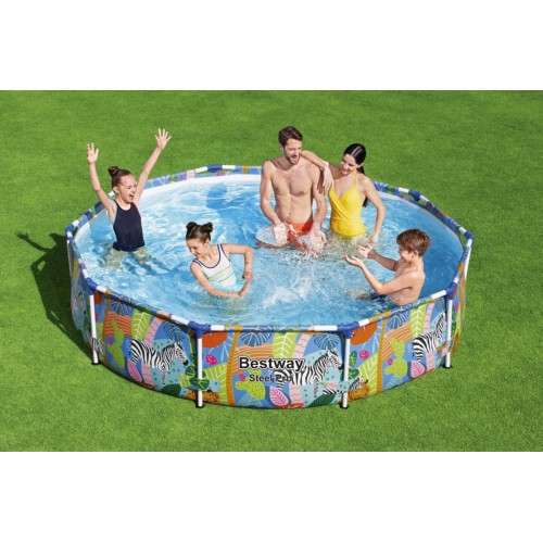 Dětský bazén Steel Pro World Animal BESTWAY 305X66CM 10 stop