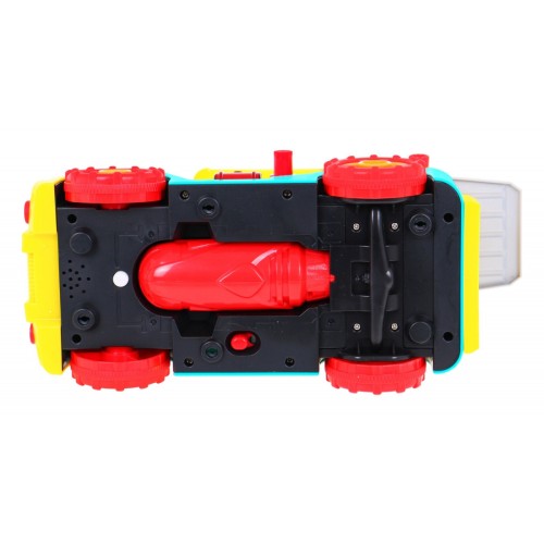 Dětský šroubovaný vozík 3+ elektrický šroubovák + pohon sklápěcího vozíku + zvuky světla